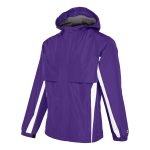 358010 purple white champion trailblazer warm up jacket