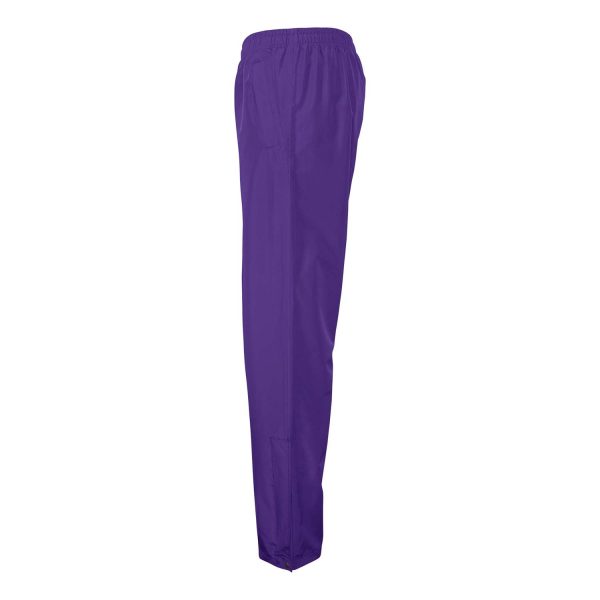 purple Champion Trailblazer Warm Up Pants, side view