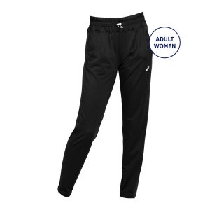 Black Asics Thermopolis Tapered Pants, front view