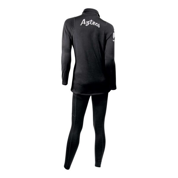 Asics Thermopolis Tight with matching jacket, back view