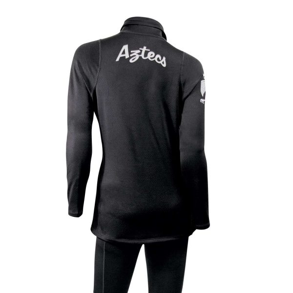 Decorated Asics Thermopolis Winter 1/2 Zip Jacket, back View