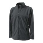 359150 charcoal charles river boundary fleece jacket