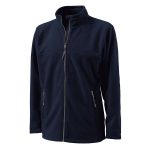359150 navy charles river boundary fleece jacket
