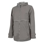 Women's Grey Charles River New Englander Jacket