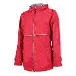 Women's Red Charles River New Englander Jacket