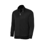 Black Youth Sport-Tek Stripe Tricot Track Jacket