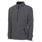 359501 charcoal black charles river fleece pullover