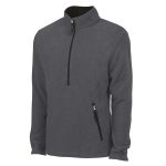 Charcoal/Black Charles River Adirondack Fleece Pullover