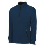 359501 navy black charles river fleece pullover