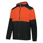 359528 black orange holloway seriesx warm up jacket