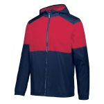 Navy/Scarlet men's Holloway SeriesX Warm Up Jacket