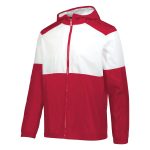 Scarlet/White men's Holloway SeriesX Warm Up Jacket