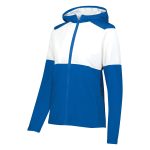 359528 womens royal white holloway seriesx warm up jacket