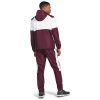 Male model standing in Holloway SeriesX Warm Up Pants and matching jacket, back view