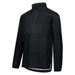 Men's Black Holloway SeriesX Quarter-zip Pullover Jacket