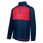 Navy/Scarlet Holloway SeriesX Quarter-zip Pullover Jacket