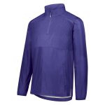 Men's Purple Holloway SeriesX Quarter-zip Pullover Jacket