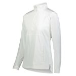 Women's White Holloway SeriesX Quarter-zip Pullover Jacket