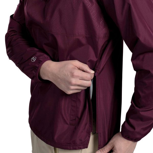 Holloway SeriesX Pullover, mens side zipper detail