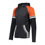 359561 black orange holloway retro grade jacket