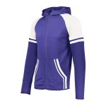 359561 purple white holloway retro grade jacket