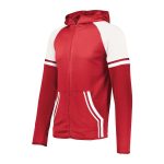 359561 scarlet white holloway retro grade jacket