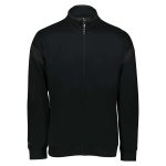Black Holloway Limitless Warm Up Jacket, Front View