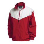 359971 red white charles river championship jacket