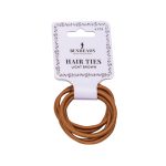 pack of light brown capezio hair ties