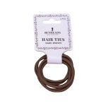 pack of dark brown capezio hair ties
