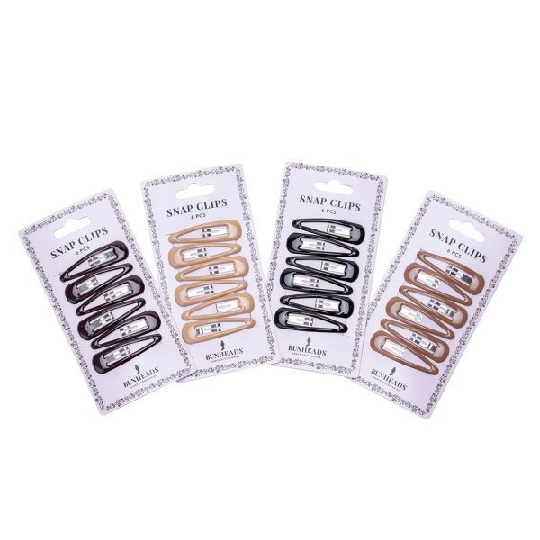 471512 capezio bunheads snap hair clips