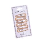 Blonde Capezio Bunheads Snap Hair Clips, 6-pack card