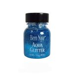 Bright Blue Ben Nye Aqua Glitter