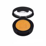 tangerine ben nye eye makeup in an open black compact