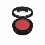 bright cherry red ben nye eye makeup in an open black compact