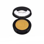 gold ben nye eye makeup in an open black compact