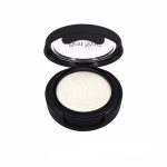 white metallic ben nye eye makeup in an open black compact