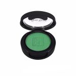 green ben nye eye makeup in an open black compact