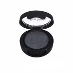 black shimmer ben nye eye makeup in an open black compact