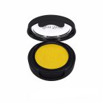 sun yellow ben nye eye makeup in an open black compact