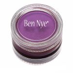 violet ben nye creme makeup in a clear compact