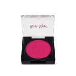 Fuchsia Ben Nye Powder Cheek Rouge in an open compact