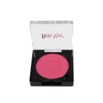 cool pink Ben Nye Powder Cheek Rouge in an open compact