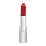 true red Ben Nye Lipstick in a silver tube