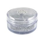 silver Ben Nye Sparklers Glitter in a clear container