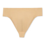 Capezio Self Lined Thong Dance Belt - Tan, S