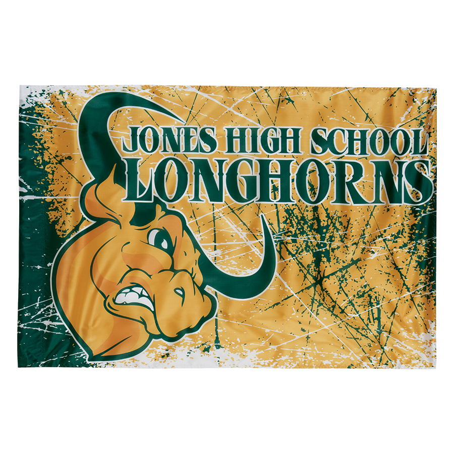 Custom Spirit/Battle Flag Longhorns 53010