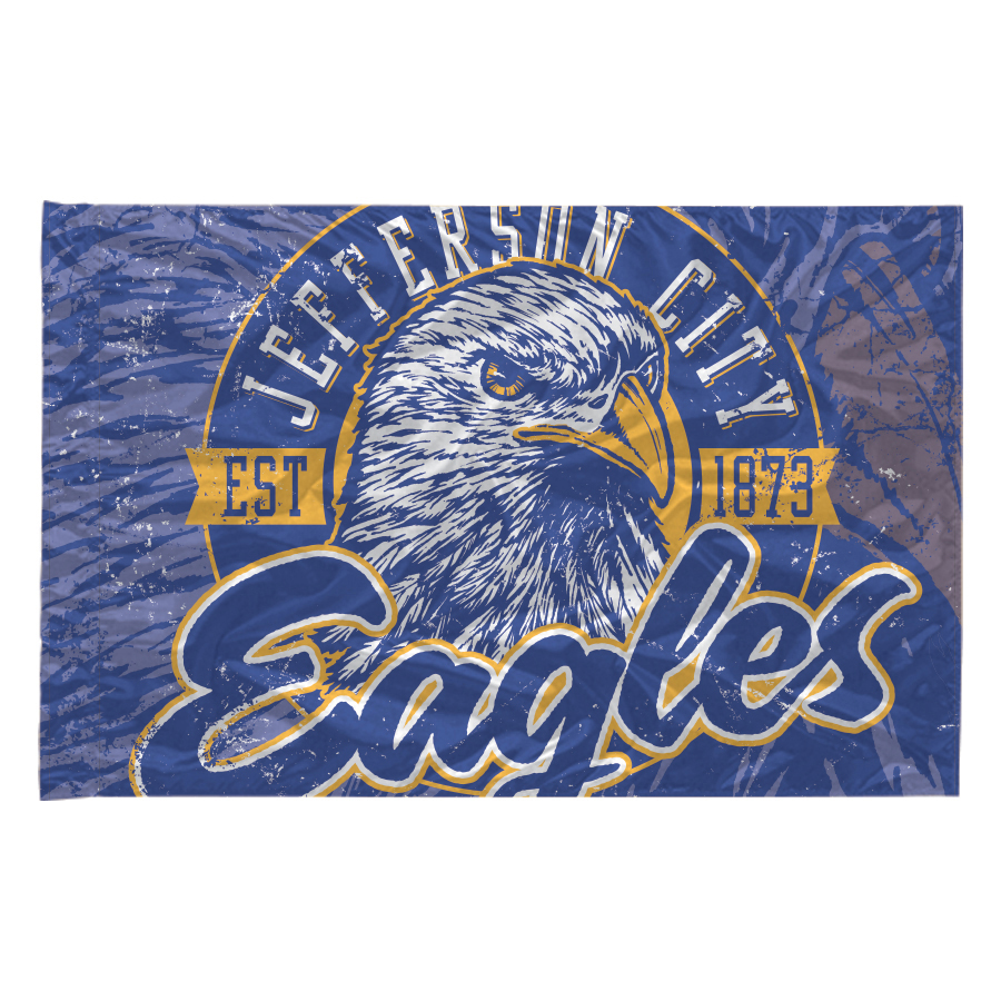 Custom Spirit/Battle Flag Eagles 53025