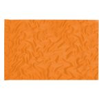 solid orange color guard flag