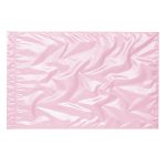 solid pink color guard flag